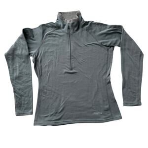 Patagonia VTG USA Made Regulator R1 1/2 Zip Expedition Weight Sage Pullover M